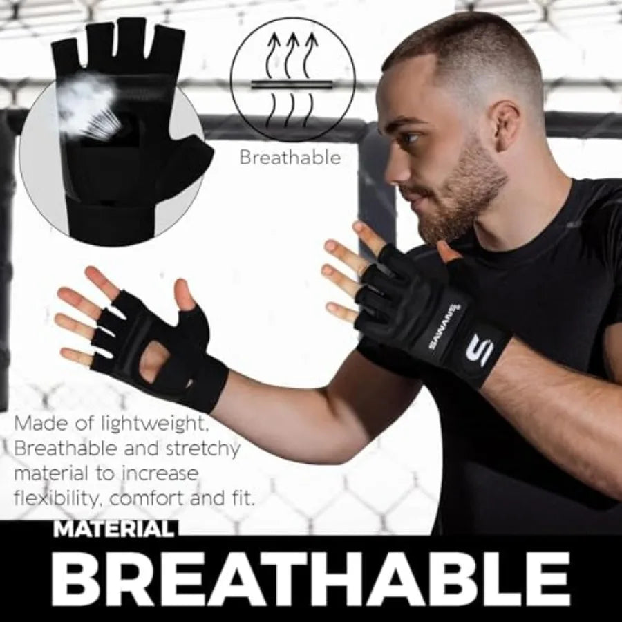MMA Gloves And Martial Arts Mitts For Boxing Kickboxing Training