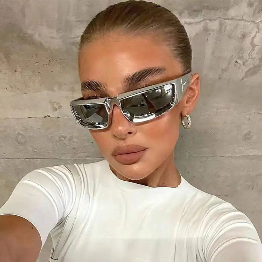 Stylish Alloy Frame Sunglasses For Outdoor Activities