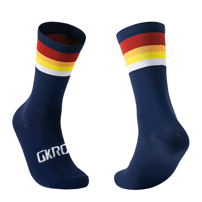 Unisex Cycling Socks With Compression For Running And Sports