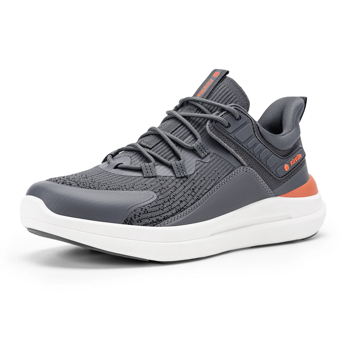 Fitville Men Wide Arch Support Walking Sneakers With Cushion