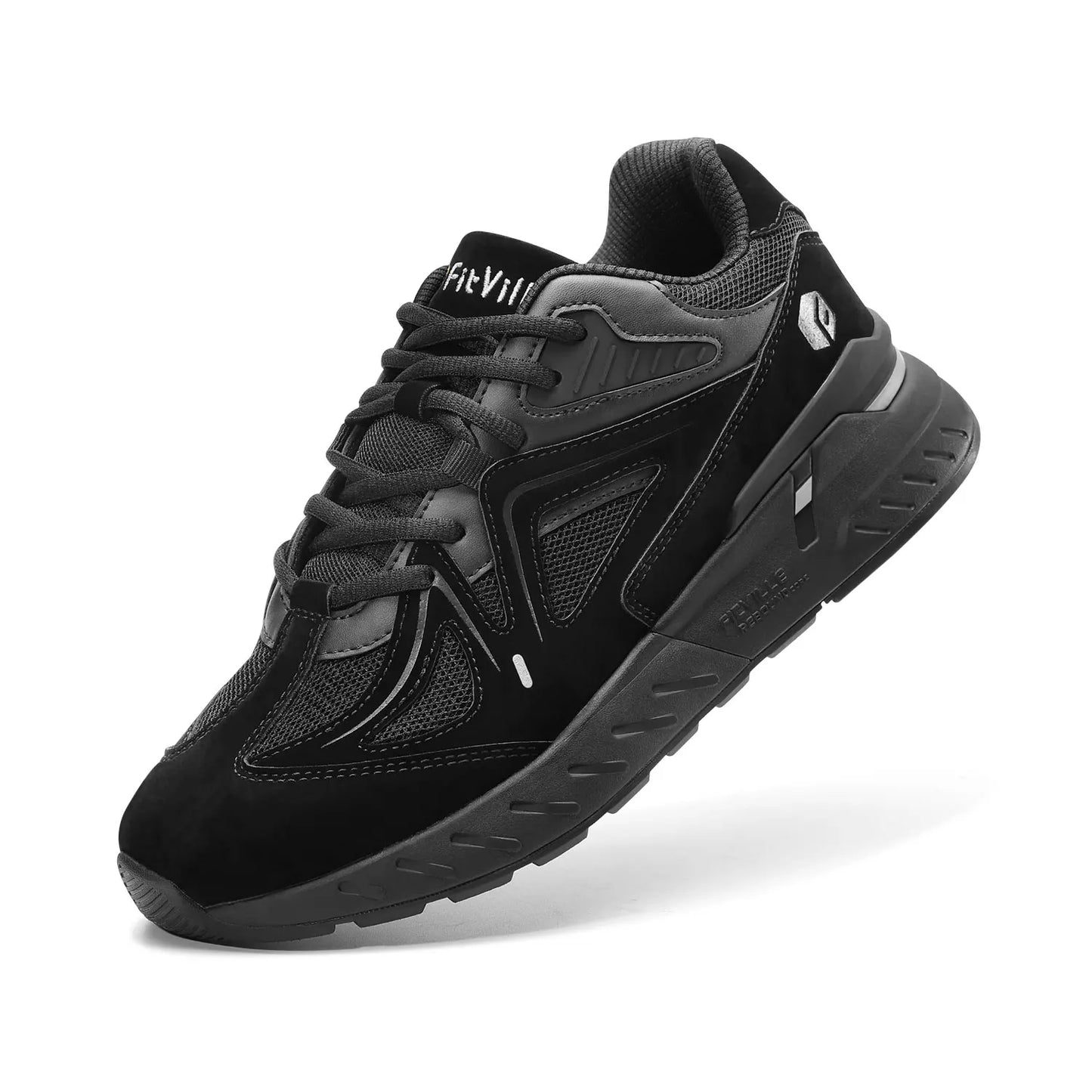 FitVille Men's Extra Wide Walking Shoes With Arch Support
