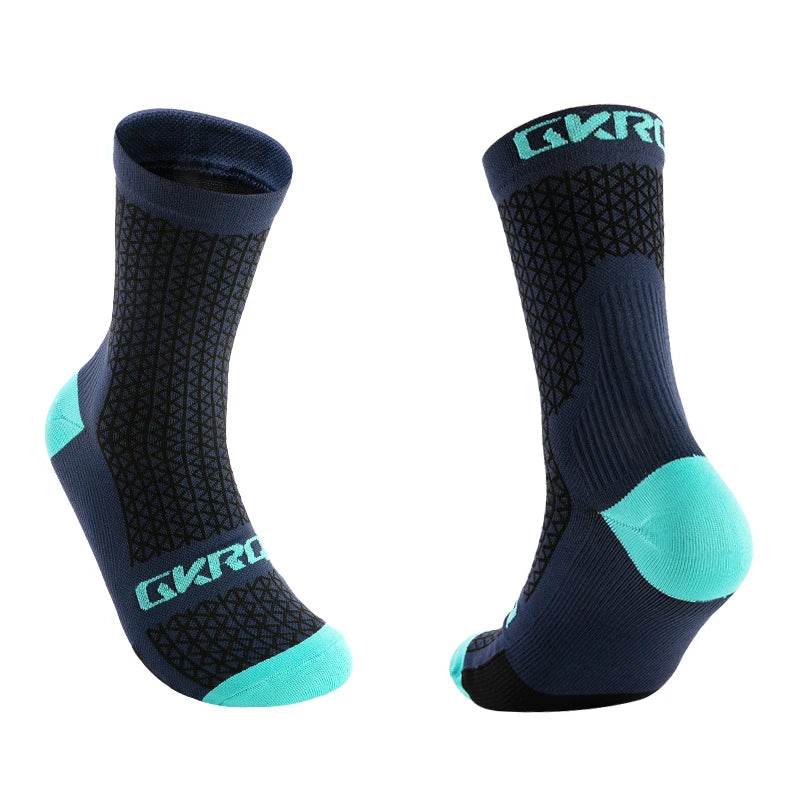 Unisex Cycling Socks With Compression For Running And Sports