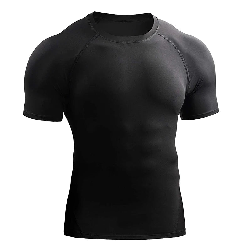 Compression T Shirt Quick Dry Sports Top For Workout