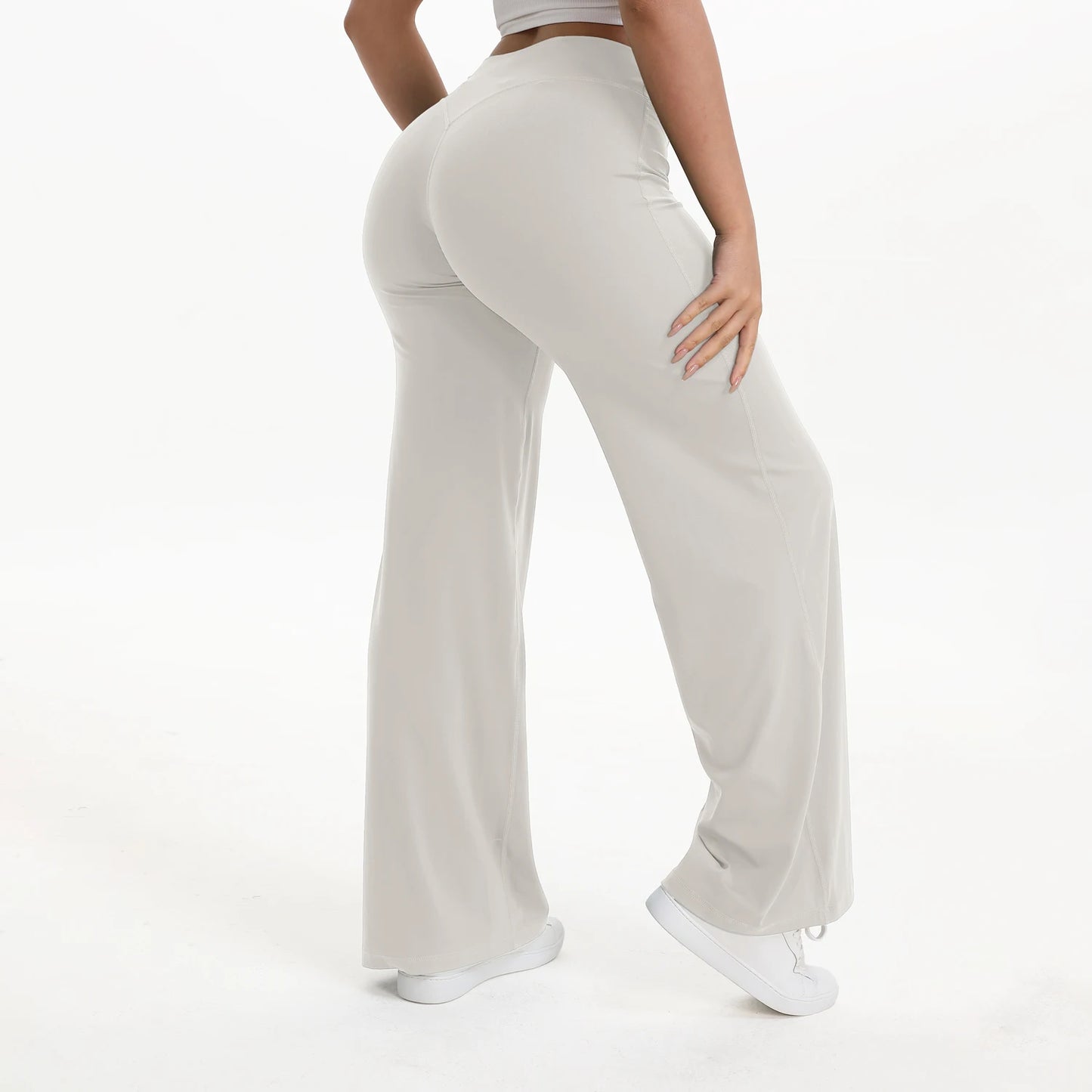 NCLAGEN SoftMotion Yoga Pants Women Mid-Waist Gym Leggings