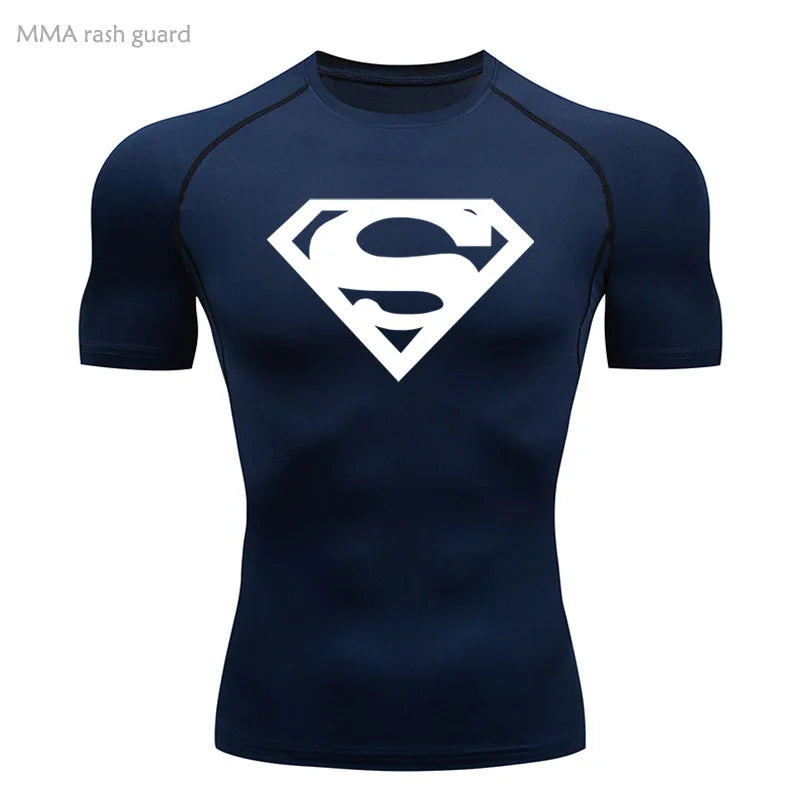 Unisex Quick Dry Compression Shirt For Fitness And Training