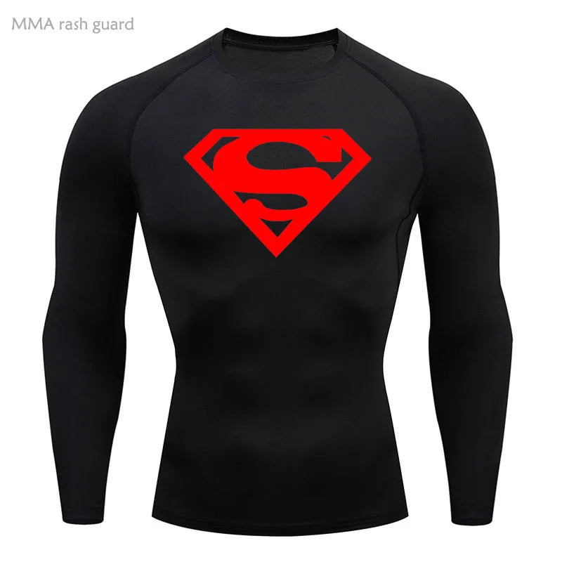 Unisex Quick Dry Compression Shirt For Fitness And Training