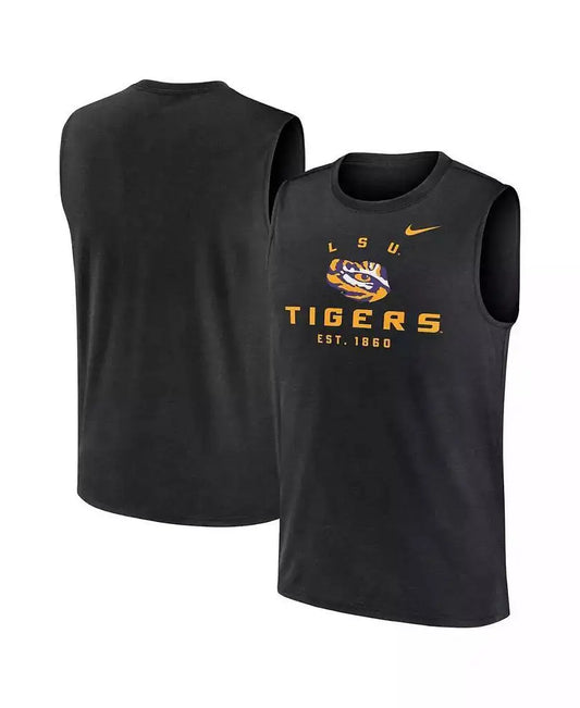 Nike LSU Tigers Primetime Legend Lock Up Performance Muscle Tank