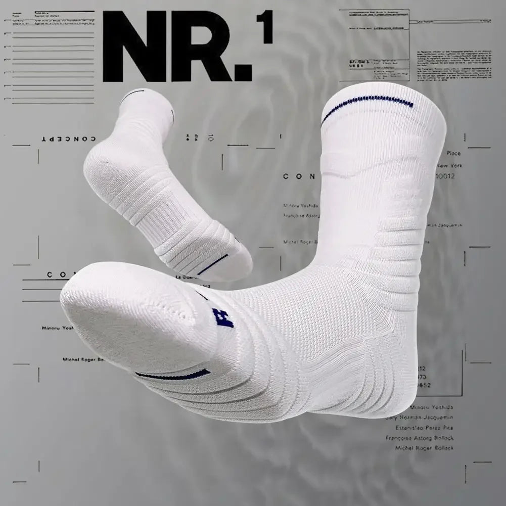Professional Basketball Socks With Thickened Towel Bottom Non Slip