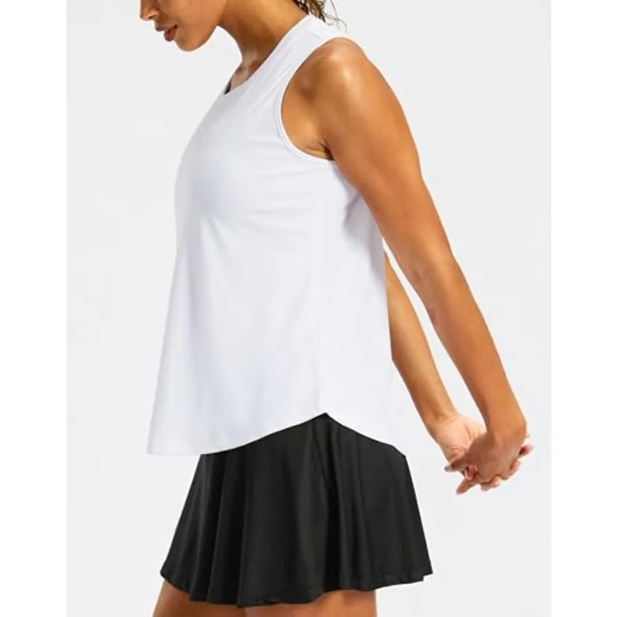 Women's Workout Tank Top Sleeveless Athletic Yoga And Running