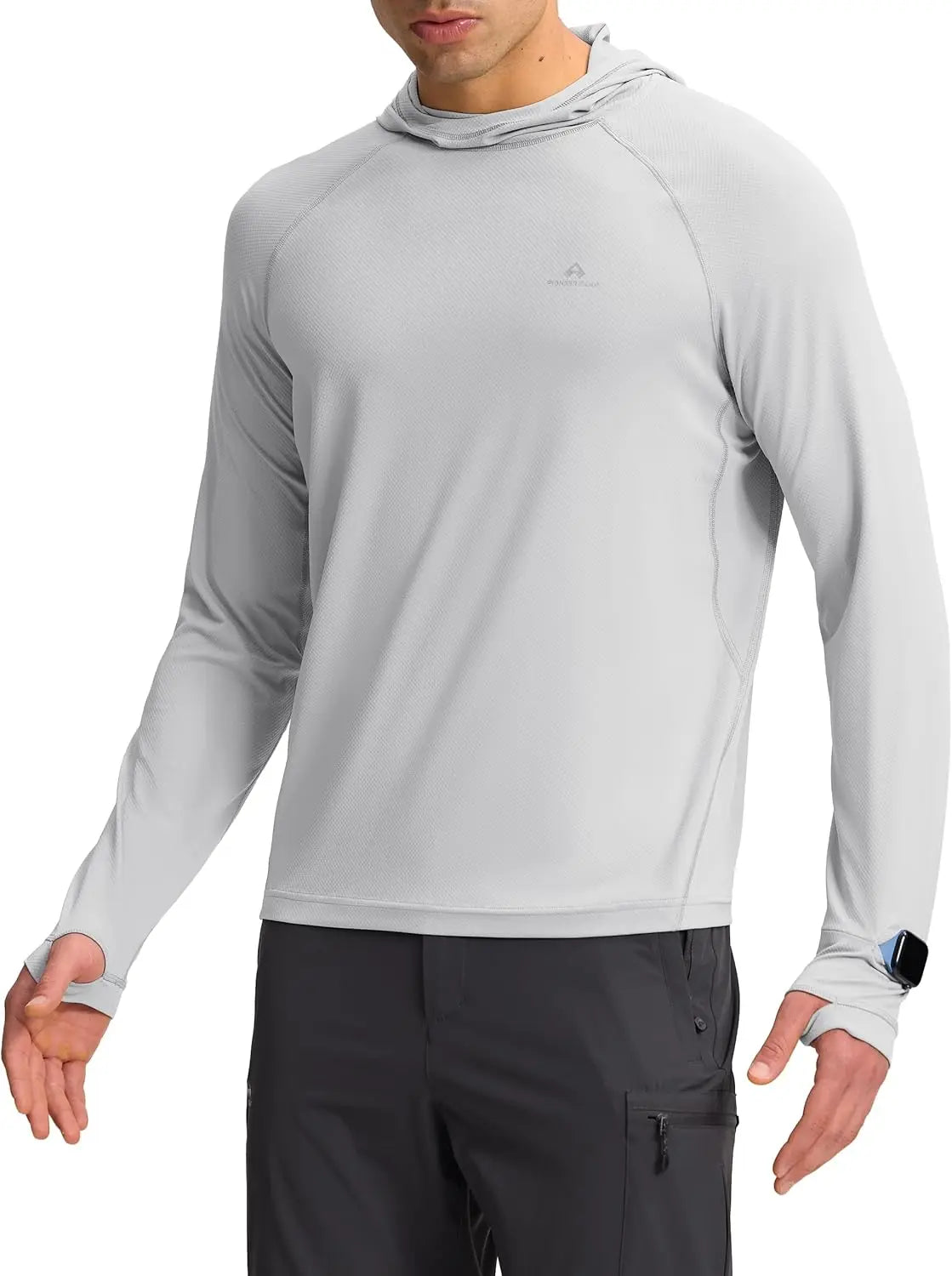 Pioneer Camp Men Upf Fifty Sun Hoodie Quick Dry Sportswear
