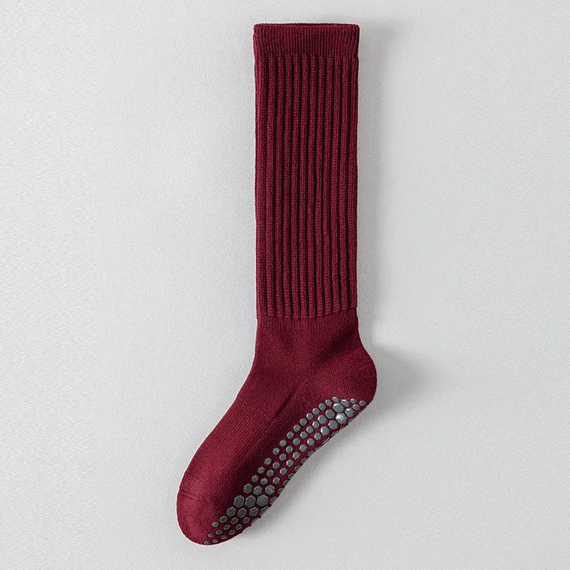 Womens Non Slip Grip Yoga Socks For Pilates And Fitness