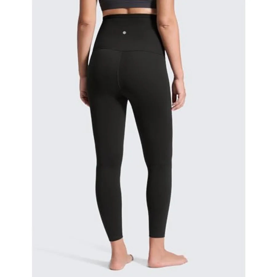CRZ YOGA Butterluxe Maternity Leggings 25" - Over The Belly Buttery Soft Workout Activewear Yoga Womens Pregnancy Pants