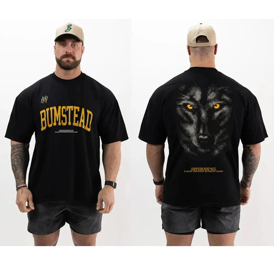 Men's Cotton Gym T Shirt Breathable Workout Tee For Fitness