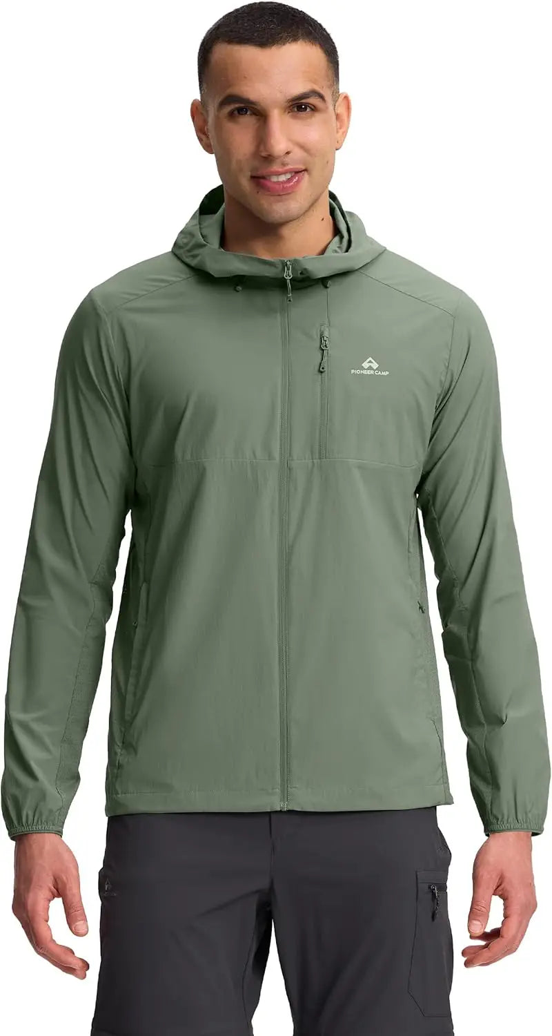 Pioneer Camp Men's UPF 100 Sun Protection Hoodie Jacket
