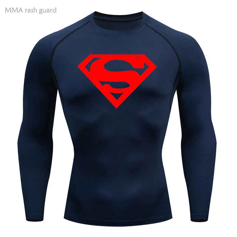 Unisex Quick Dry Compression Shirt For Fitness And Training