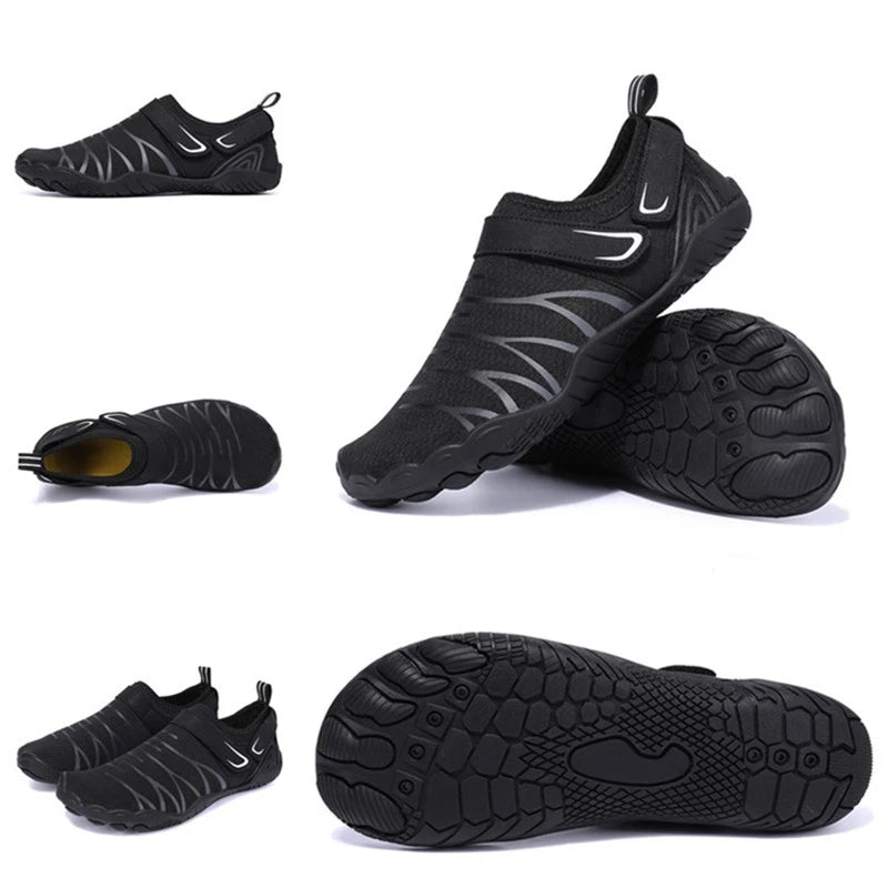 Men Lightweight Barefoot Water Shoes For Beach Swimming