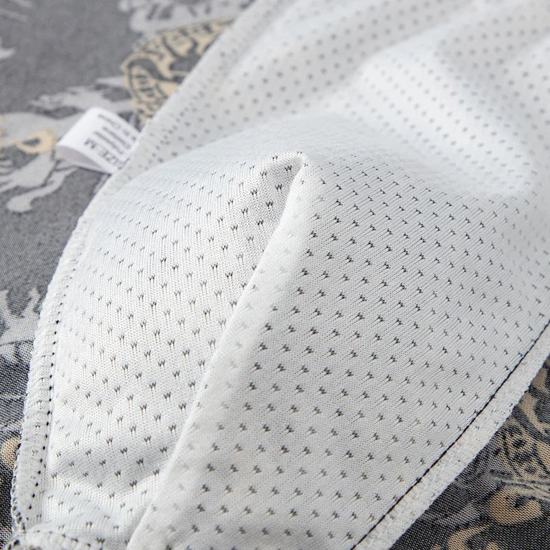 Mens Printed Boxer Shorts Polyester Elastane Comfort Fit