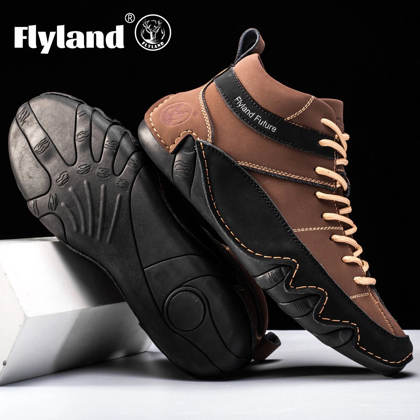 Men's Vintage Dress Boots for Daily Casual Office Wear