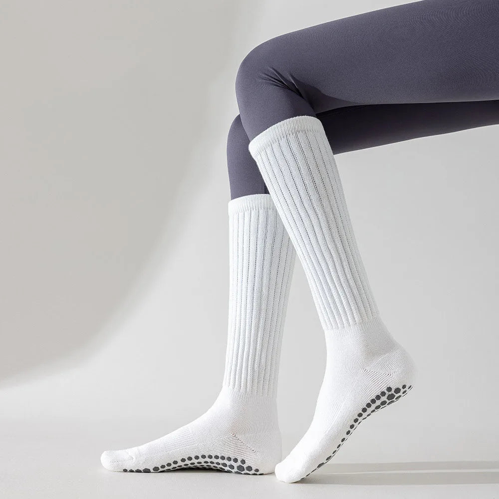 Womens Non Slip Grip Yoga Socks For Pilates And Fitness