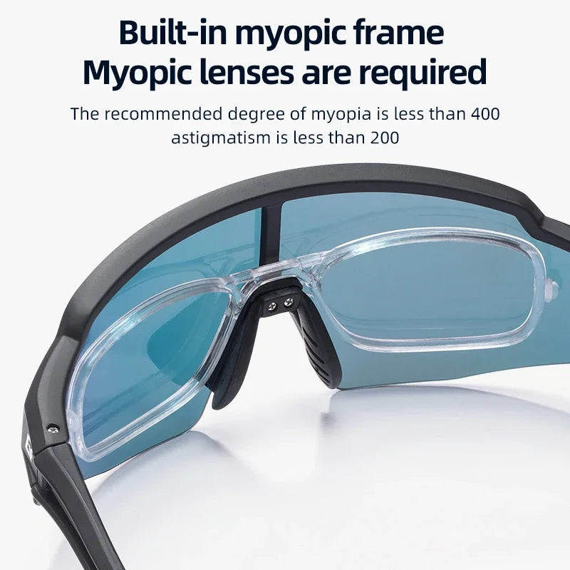 ROCKBROS UV400 Polarized Bike Glasses for Cycling and Fishing