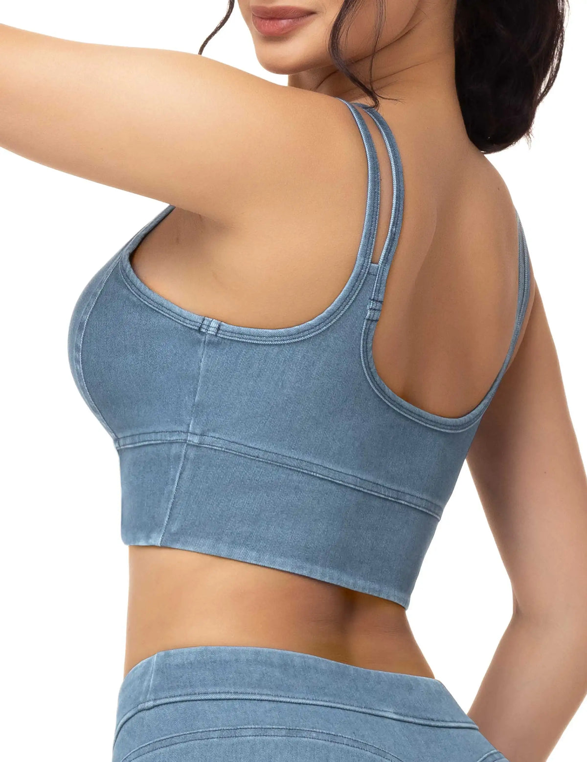 THE GYM PEOPLE Women's Wireless Sports Bra With Removable Pads