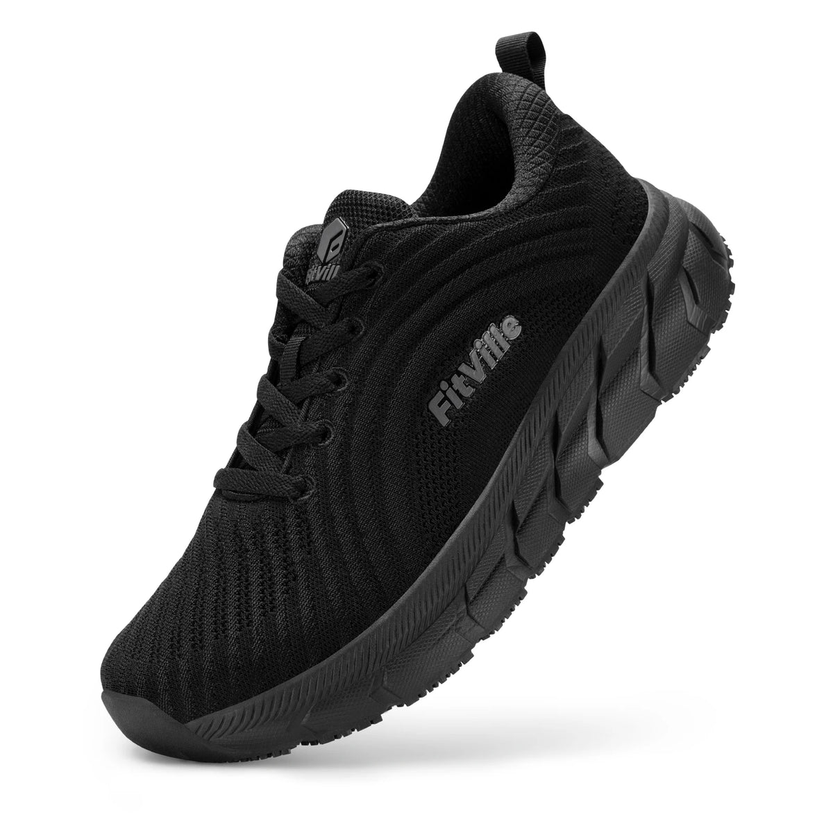 Fitville Men Wide Toe Box Running Shoes With Breathable Comfort