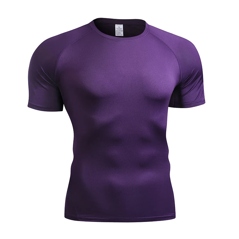 Compression T Shirt Quick Dry Sports Top For Workout