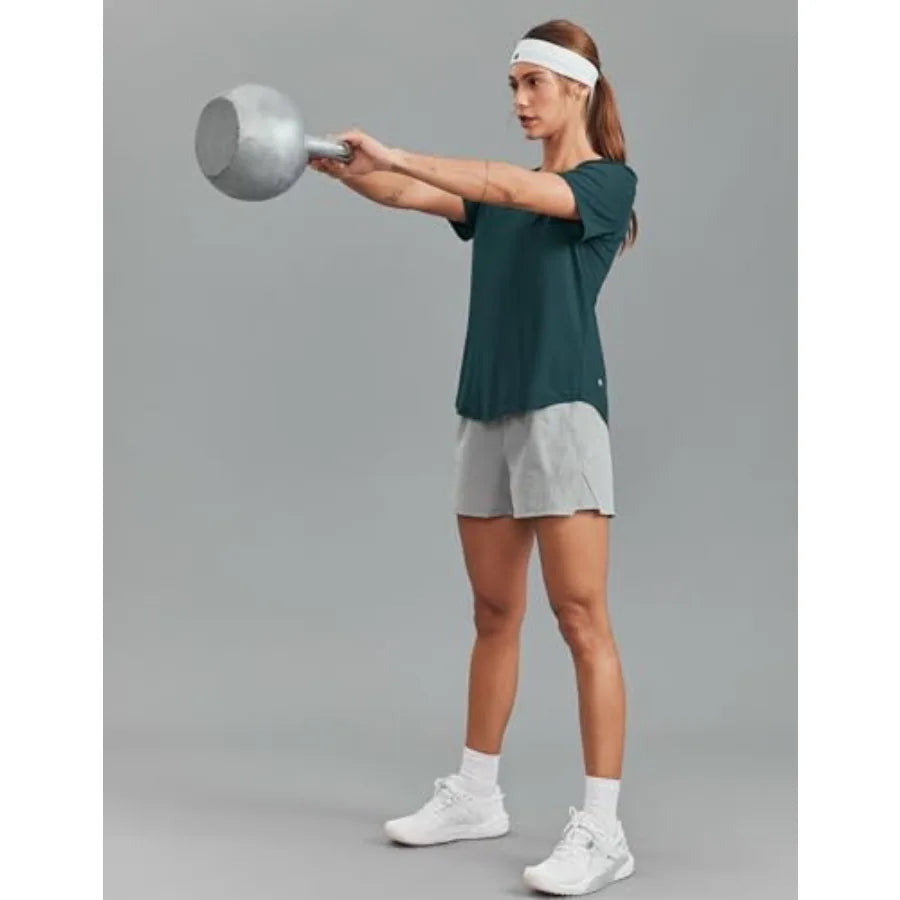 Soft Lightweight Workout Tops For Women UPF 50 Plus QuickDry