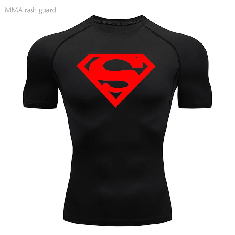 Unisex Quick Dry Compression Shirt For Fitness And Training