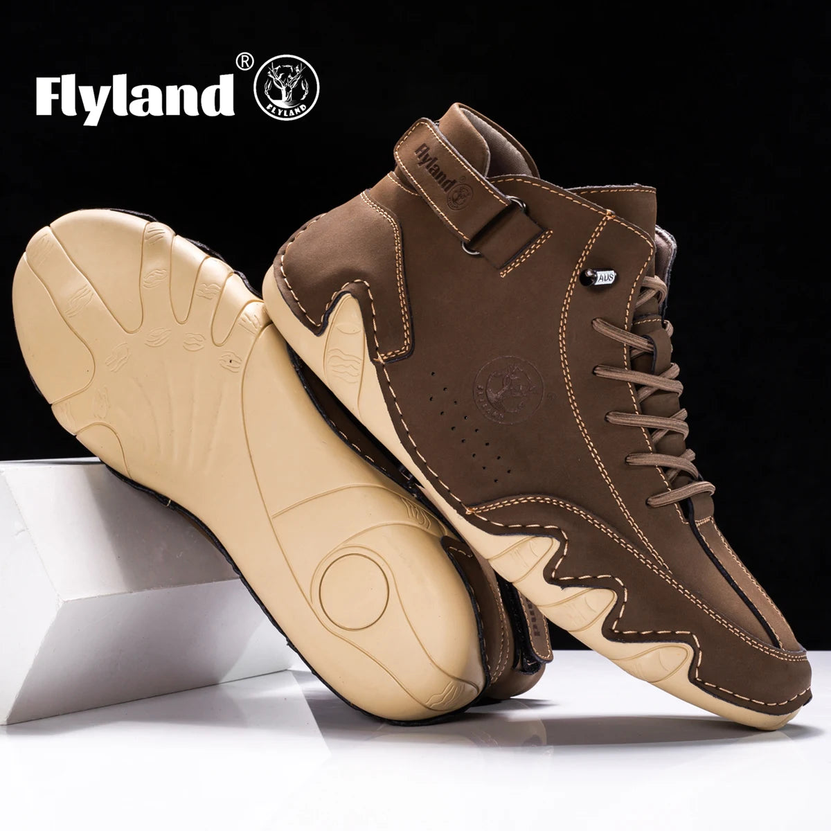 Men's Vintage Chukka Casual Boot Daily Office Wear