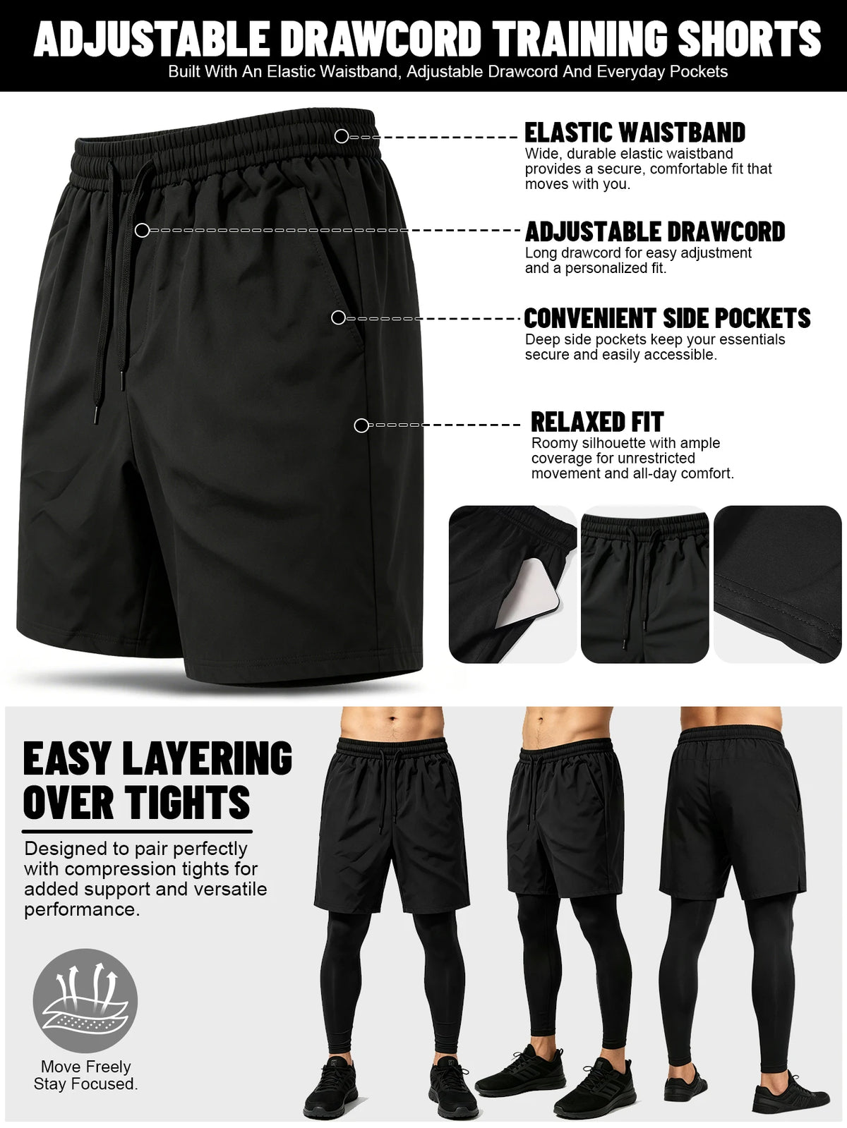 Active Men Four Piece Tracksuit With Hoodie Shirt Leggings