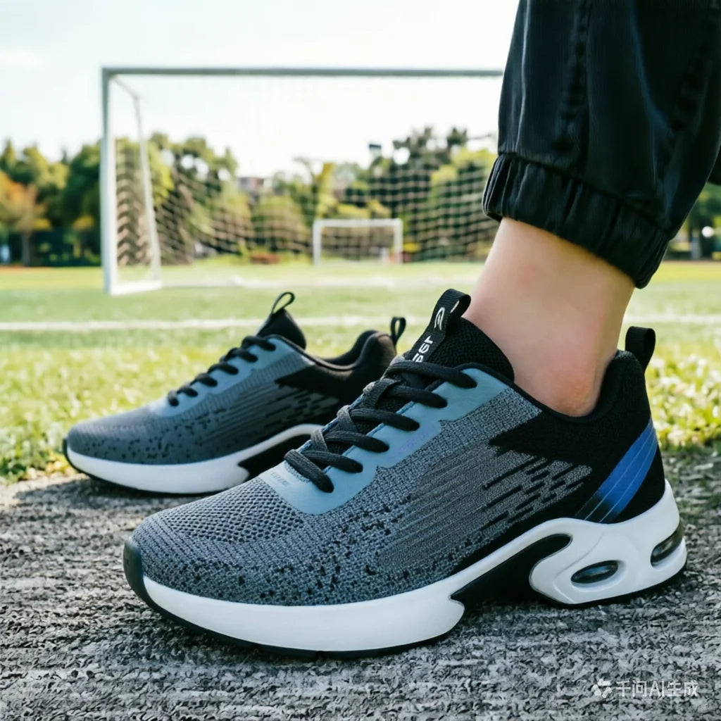 Men's Breathable Running Shoes With Air Cushion Support