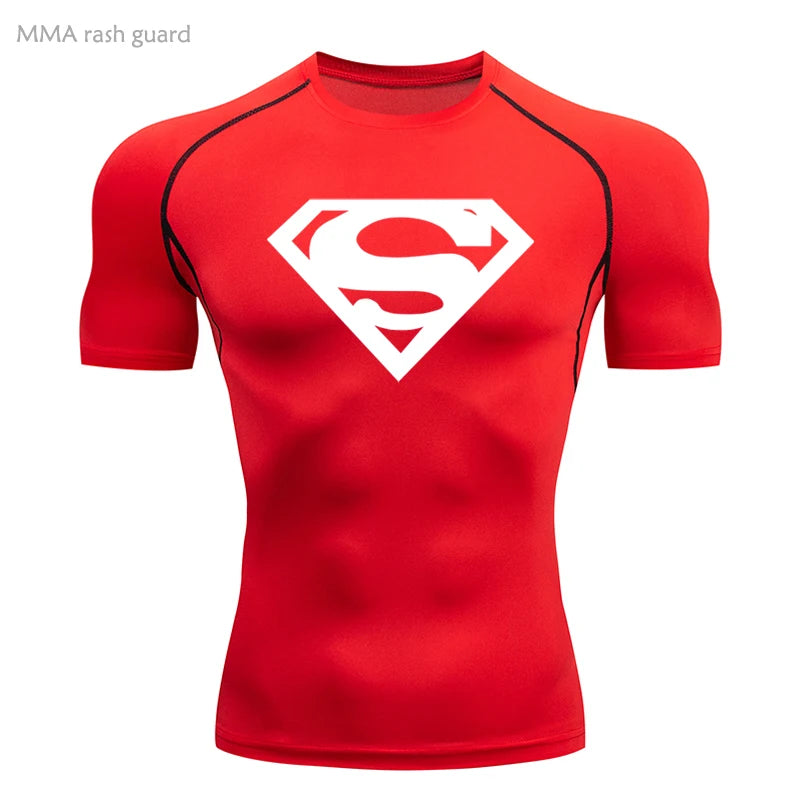Unisex Quick Dry Compression Shirt For Fitness And Training