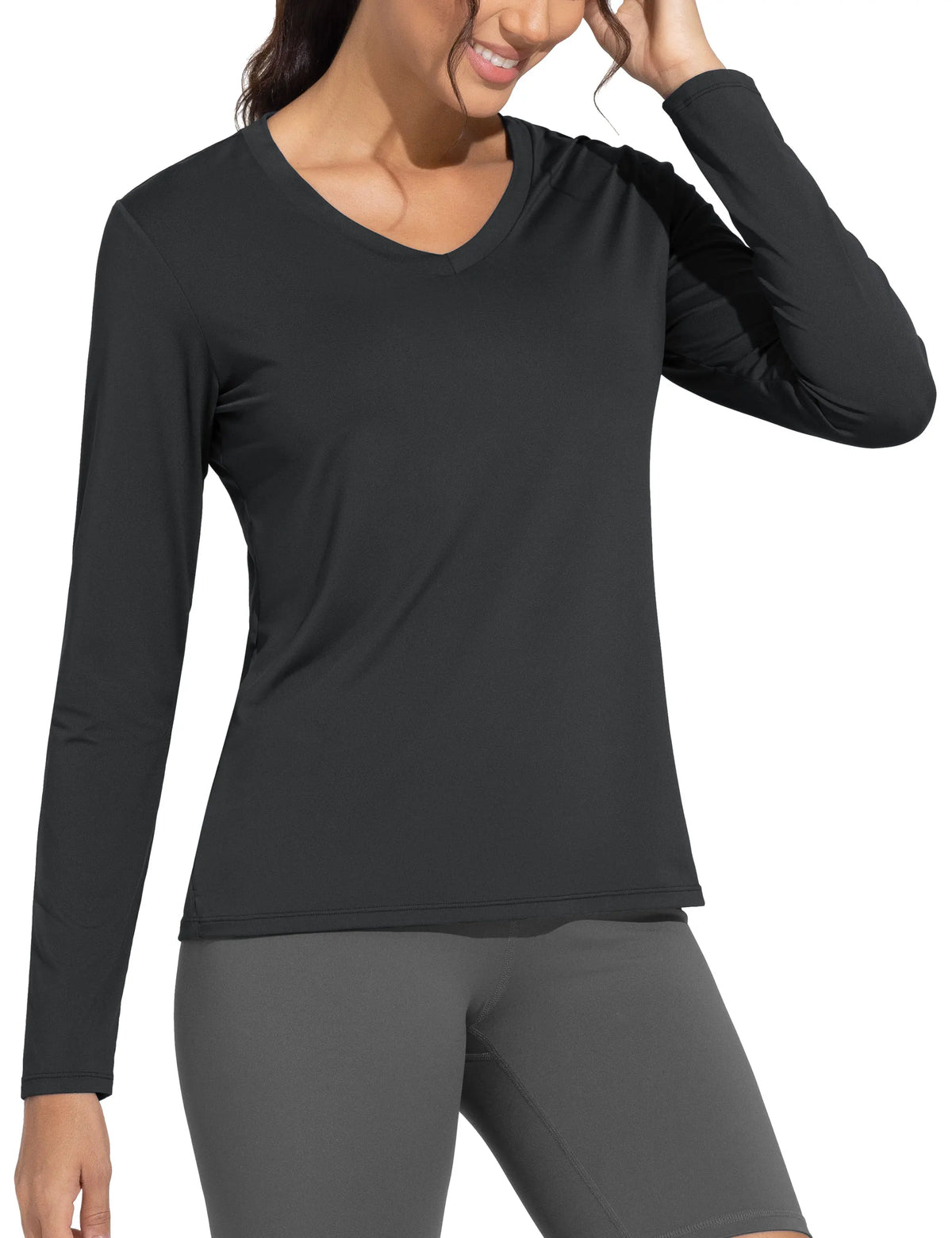 The Gym People Women Lightweight Long Sleeve Workout Top