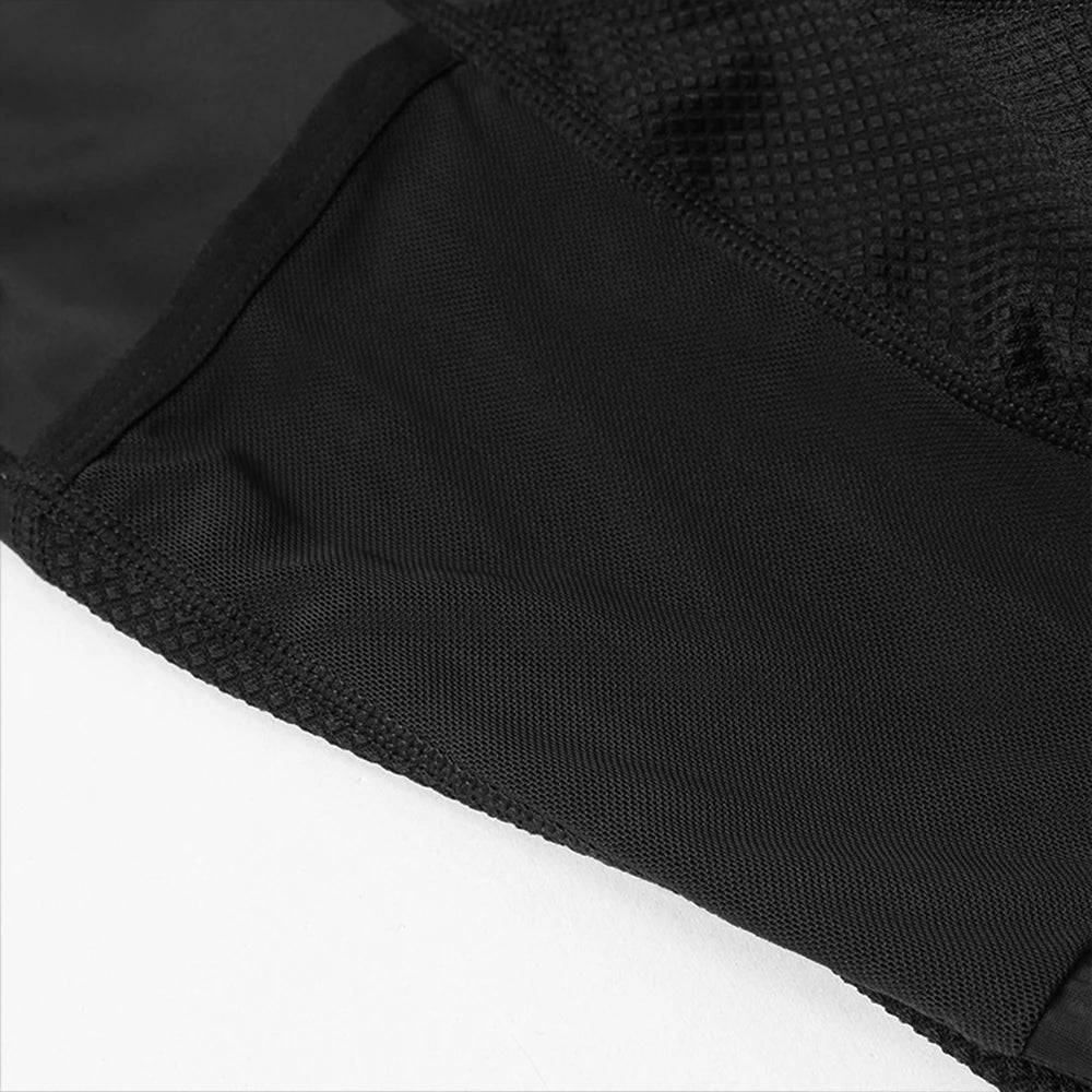 YKYWBIKE Men's Cycling Bib Long Pants Hollow Out Breathable Pants Spring Autumn Long Road Bike Tight Cycling Pants Bib