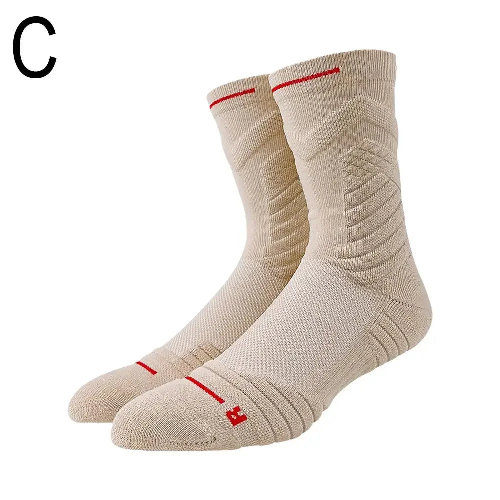 Professional Basketball Socks With Thickened Towel Bottom Non Slip