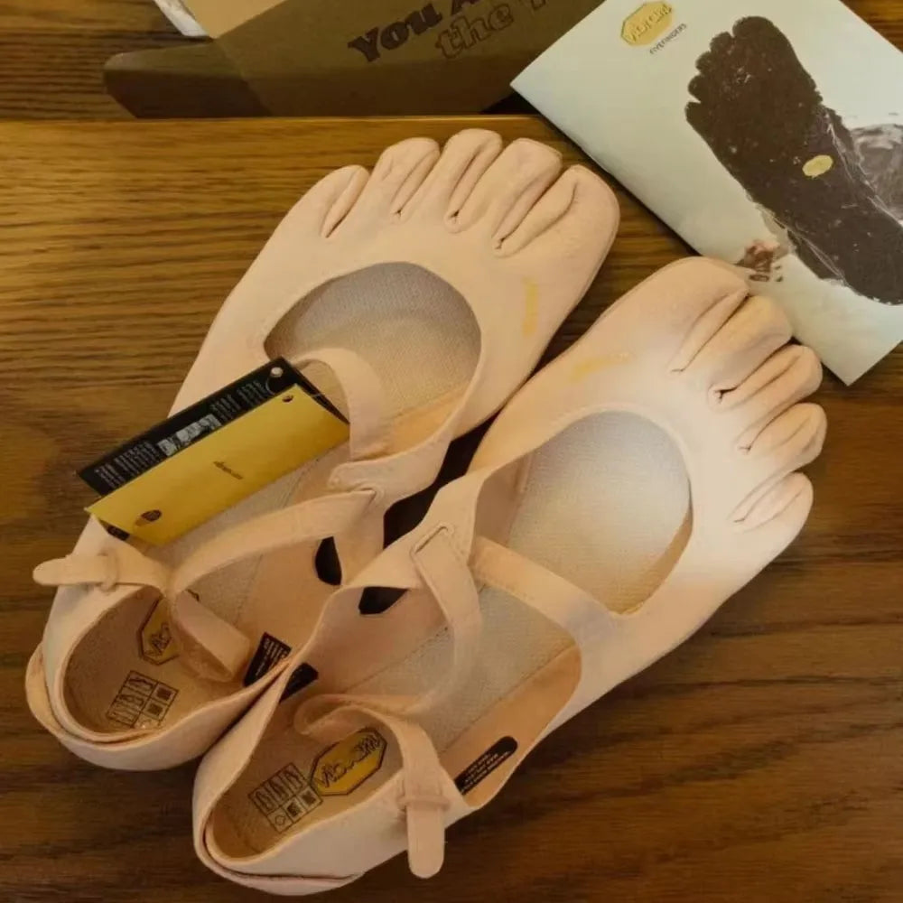 Lightweight Breathable Five Toe Sneakers for Yoga and Outdoor Activities