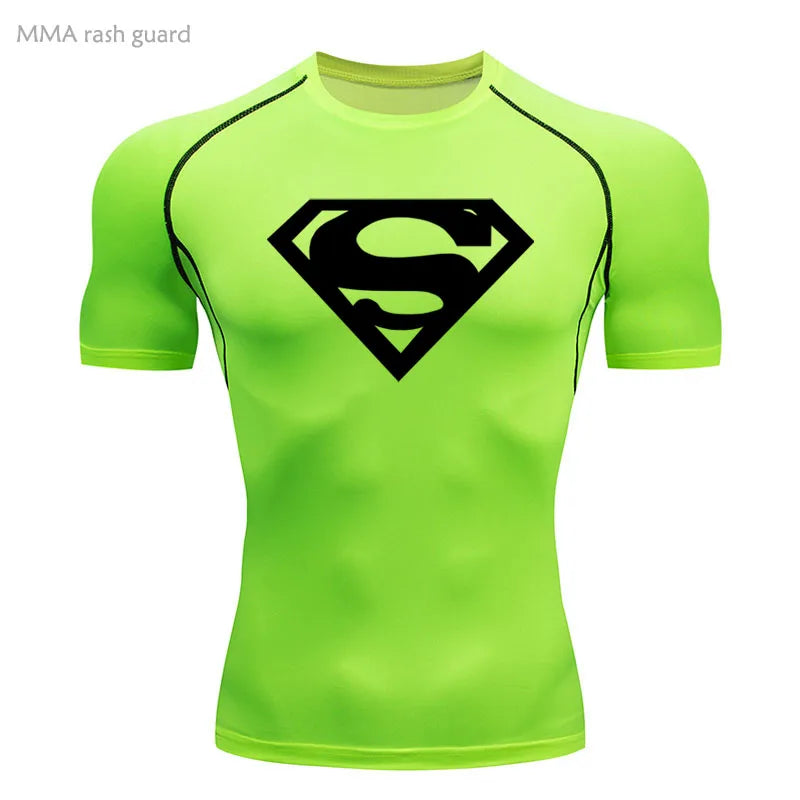Unisex Quick Dry Compression Shirt For Fitness And Training