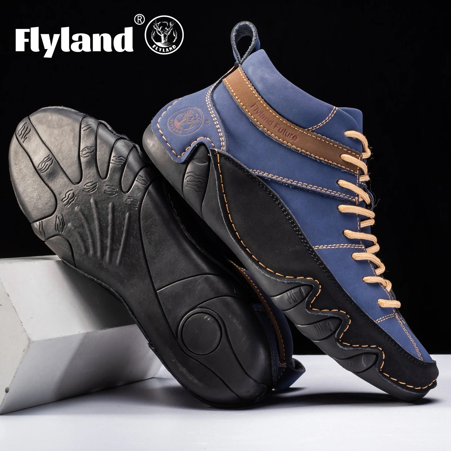 Men's Vintage Dress Boots for Daily Casual Office Wear
