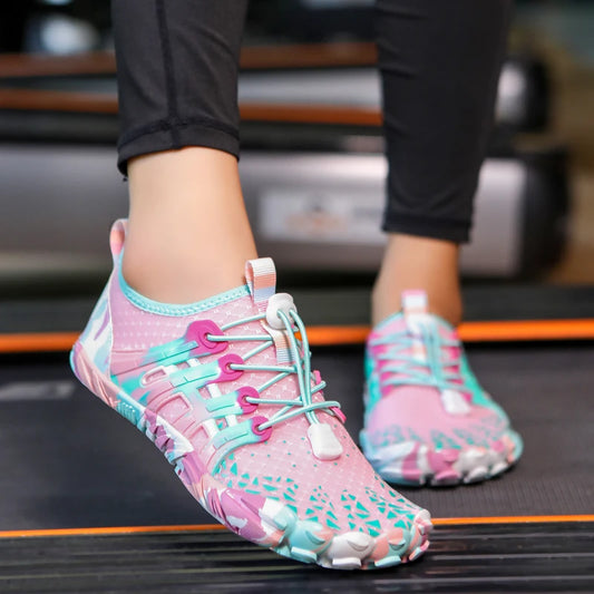 Women Quick Dry Water Shoes Breathable Barefoot Beach Aqua Sneakers