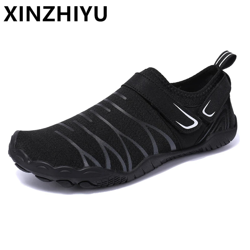 Men Lightweight Barefoot Water Shoes For Beach Swimming