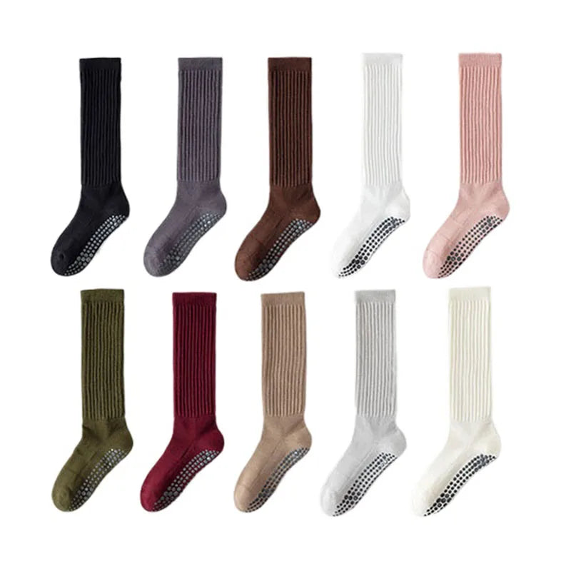 Womens Non Slip Grip Yoga Socks For Pilates And Fitness