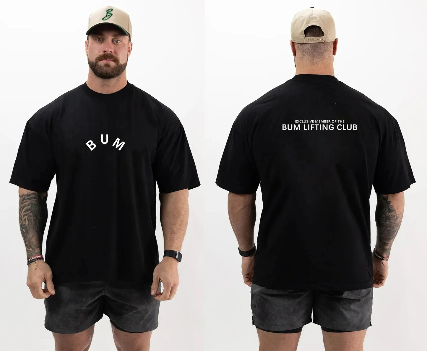 Men's Cotton Gym T Shirt Breathable Workout Tee For Fitness