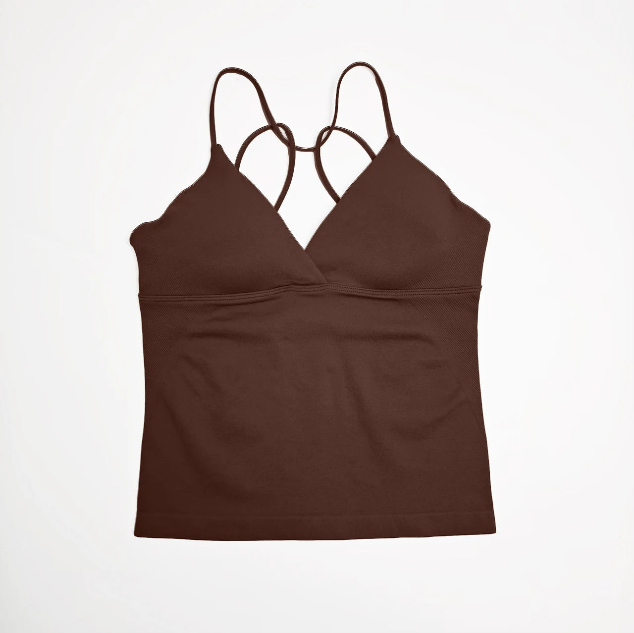 NCLAGEN Vision Twist Front Longline Seamless Yoga Tank Top