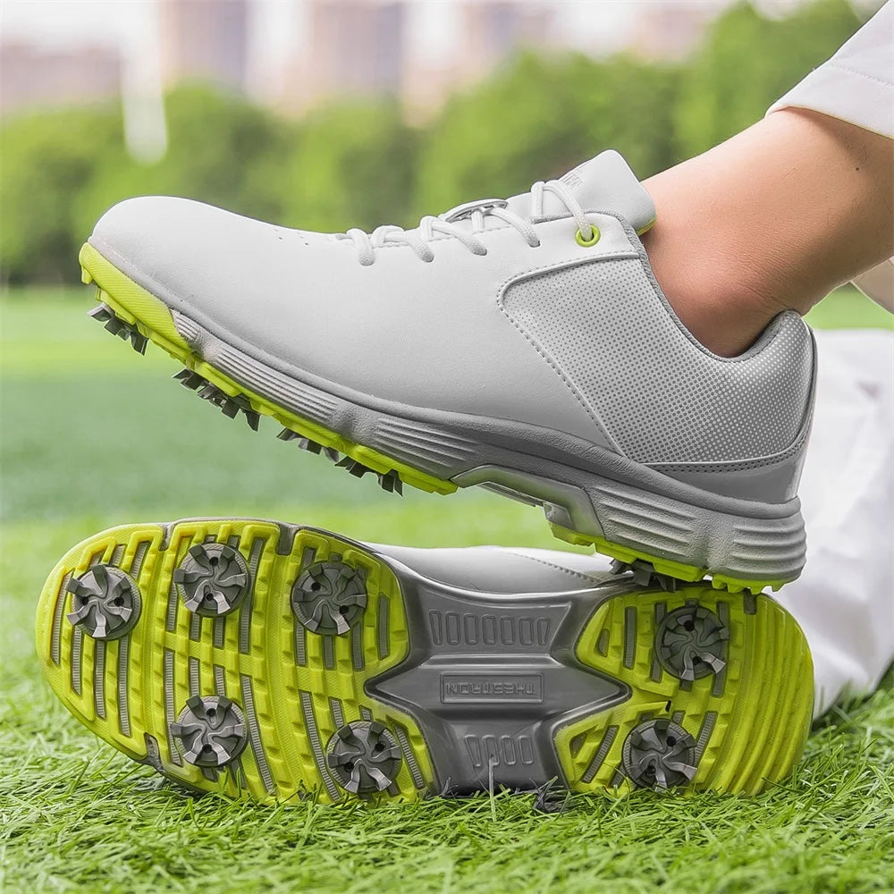 Zakey Men's Golf Shoes Waterproof Anti Slip Footwear