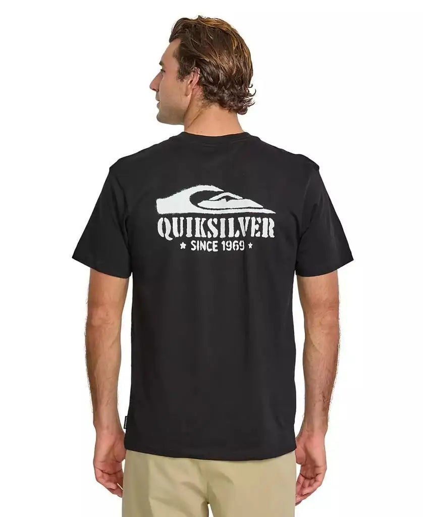 Quiksilver Men's Lightweight Breathable Moisture Wicking T-Shirt