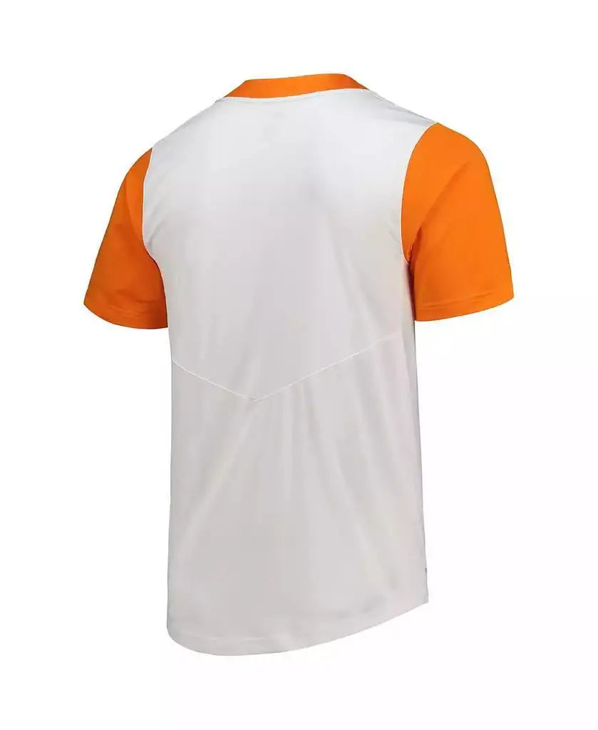Nike Unisex White Tennessee Volunteers Soft-Shell Button-Up Training Sweatshirt Sportswear for Men and Women
