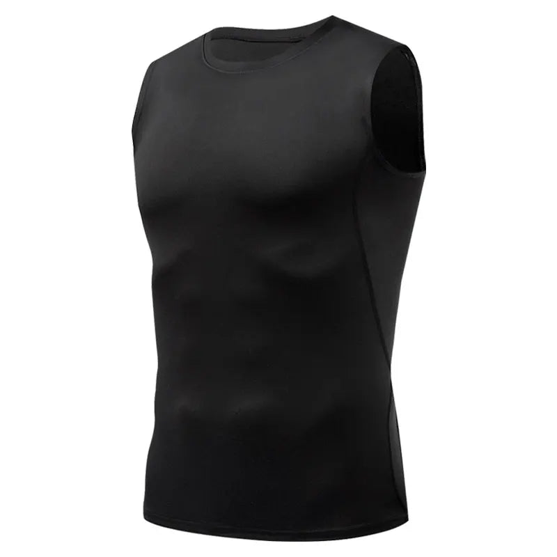 Men Compression Tank Top Quick Dry Moisture Wicking Breathable