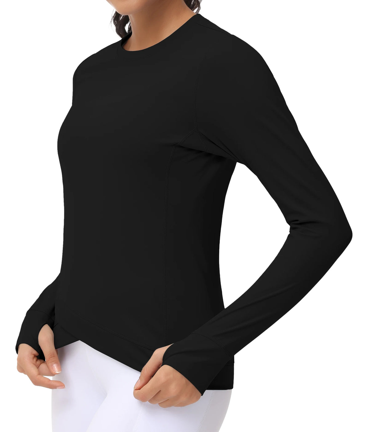The Gym People Womens Long Sleeve Compression Athletic Workout Top