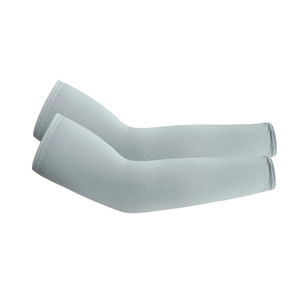 Unisex Cooling UV Arm Sleeves For Sports Running Fishing